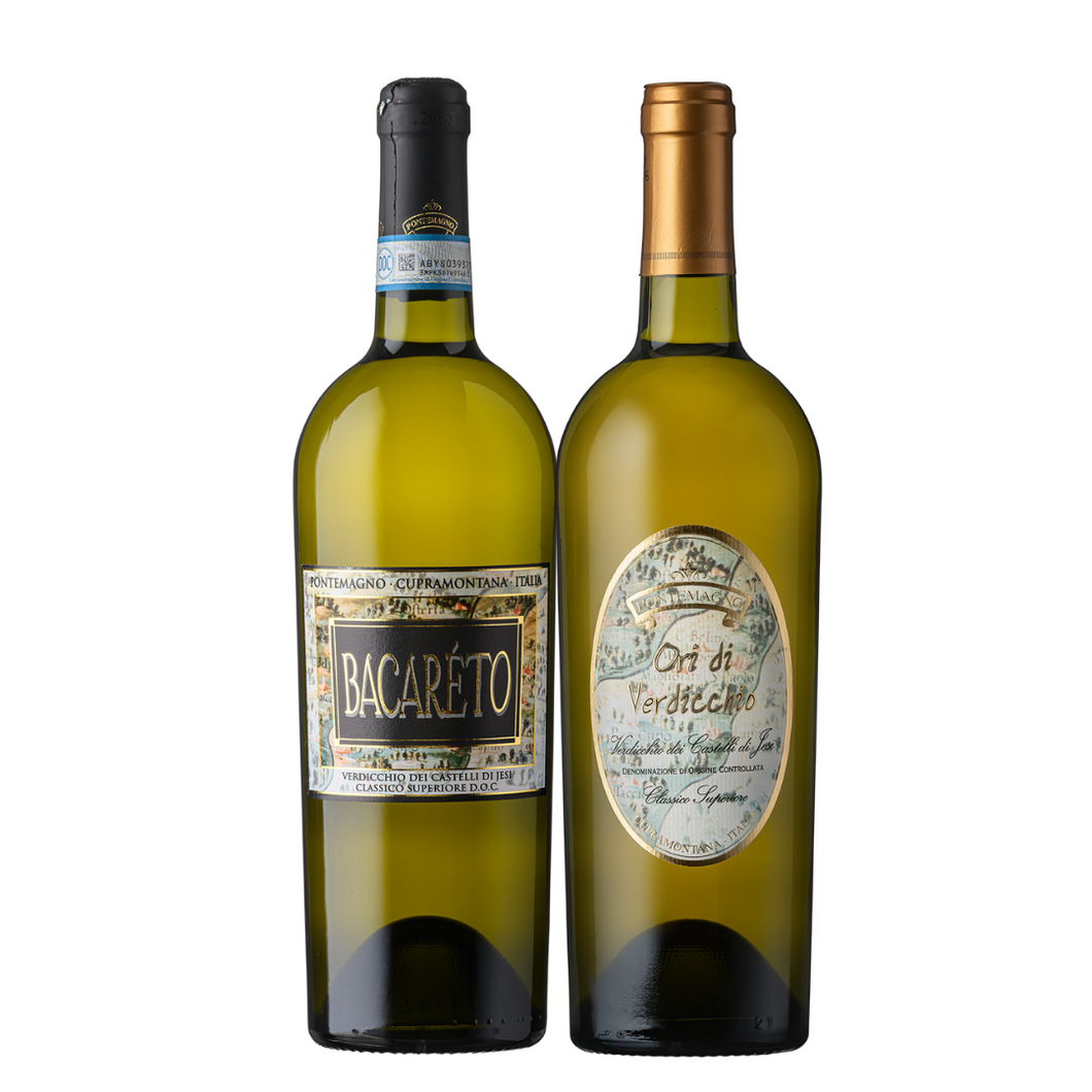 *Shipping included* Compare 2 types of white wine Verdicchio